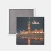 Ottawa Canada Ontario Magnet (Vorderseite/Rückseite)