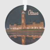 Ottawa Canada Ontario Ornament (Rückseite)