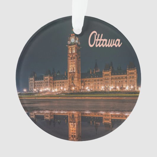 Ottawa Canada Ontario Ornament (Vorderseite)