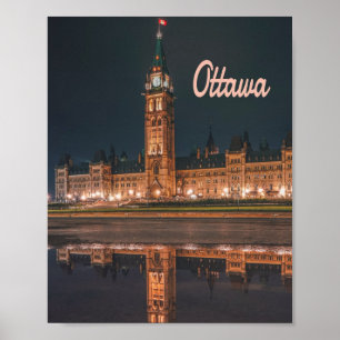 Ottawa Canada Ontario Poster