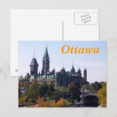 Ottawa Canada Postcard Postkarte (Vorne/Hinten)