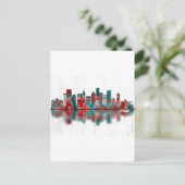 Ottawa Canada Skyline Feiertagspostkarte (Stehend Vorderseite)