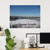Ottawa Canada Skyline Foto Poster (Heimbüro)