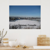 Ottawa Canada Skyline Foto Poster (Küche)