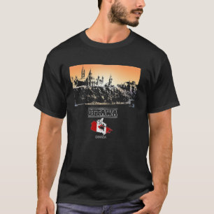 ottawa canada Skyline Vacation Souvenir Stadt T-Shirt