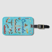 Ottawa Canada Summer Greetings  Gepäckanhänger (Vorderseite (Horizontal))