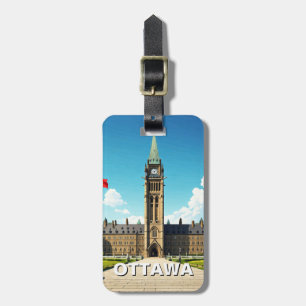 Ottawa Canada Travel Gepäckanhänger
