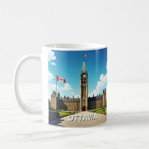 Ottawa Canada Travel Kaffeetasse