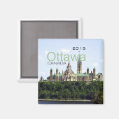 Ottawa Canada Travel Kühlschrankmagnet Change Year (Vorderseite/Rückseite)