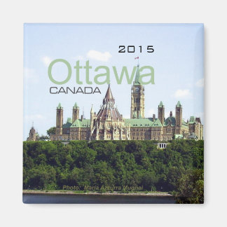 Ottawa Canada Travel Kühlschrankmagnet Change Year