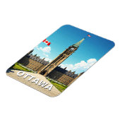 Ottawa Canada Travel Magnet (Linke Seite)