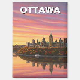 Ottawa Canada Travel Magnet