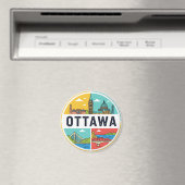 Ottawa Canada Travel Magnet (In Situ (Geschirrspüler))