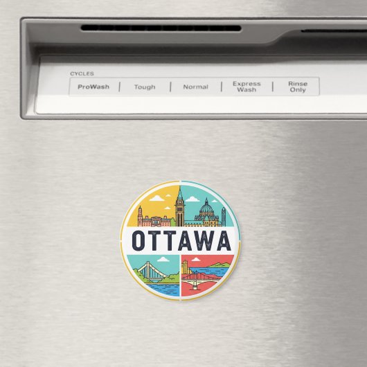 Ottawa Canada Travel Magnet (In Situ (Geschirrspüler))