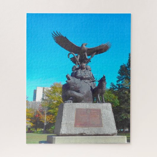 Ottawa Canada Veterans Memorial Puzzle (Vertikal)