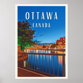 Ottawa: Dynamische Hauptstadt Kanadas Poster