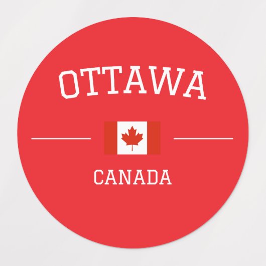 Ottawa Etiketten (Design 2)