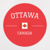 Ottawa Etiketten (Design 1)