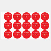 Ottawa Etiketten (Blatt)