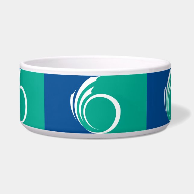Ottawa Flag Pet Bowl Napf (Vorderseite)