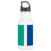 Ottawa-Flagge Liberty-Flasche Edelstahlflasche (Rückseite)