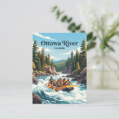 Ottawa Fluss Kanada Postkarte (Stehend Vorderseite)