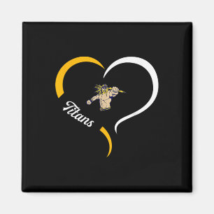 Ottawa-glandorf Titans Logo Halbherz Slogan Hs Magnet
