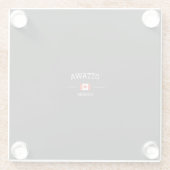 Ottawa Glasuntersetzer (Rückseite)