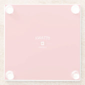 Ottawa Glasuntersetzer (Rückseite)