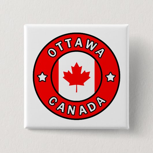 Ottawa Kanada Button (Vorderseite)