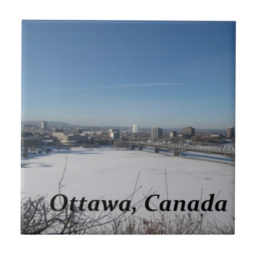 Ottawa Kanada Fliese (Vorderseite)