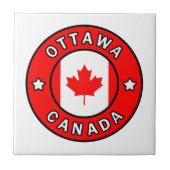Ottawa Kanada Fliese (Vorderseite)