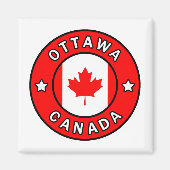 Ottawa Kanada Magnet (Vorne)