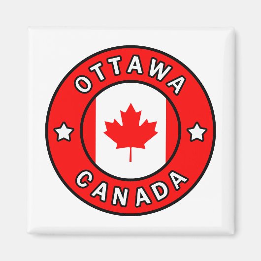 Ottawa Kanada Magnet (Vorne)