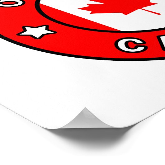 Ottawa Kanada Poster (Ecke)