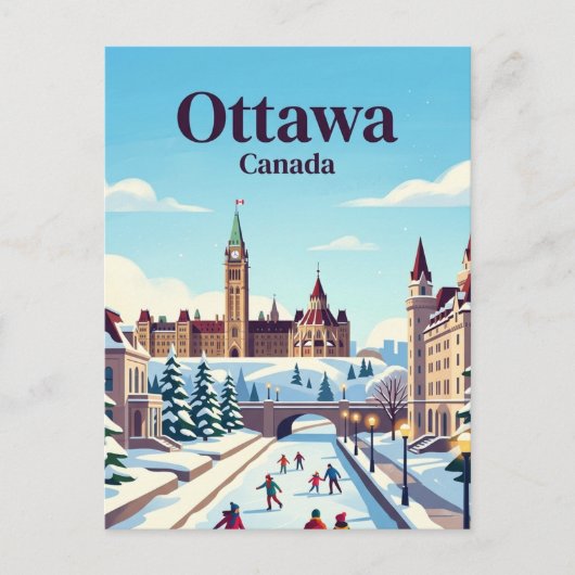 Ottawa, Kanada Postkarte (Vorderseite)