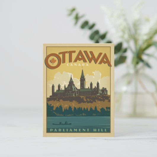 Ottawa, Kanada Postkarte (Stehend Vorderseite)