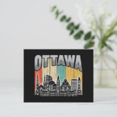 Ottawa Kanada Postkarte (Stehend Vorderseite)