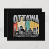 Ottawa Kanada Postkarte (Vorne/Hinten)