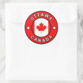Ottawa Kanada Quadratischer Aufkleber (Tasche)