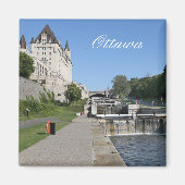 Ottawa, Kanada, Rideau Canal Magnet (Vorne)