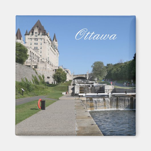 Ottawa, Kanada, Rideau Canal Magnet (Vorne)