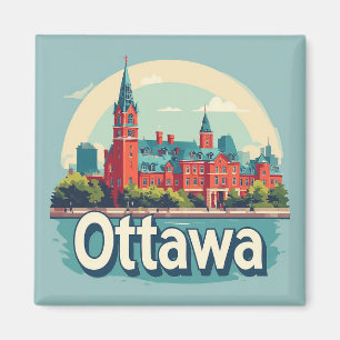 🧲 Ottawa Kanada Urlaubs-Andenken für Reisende Magnet