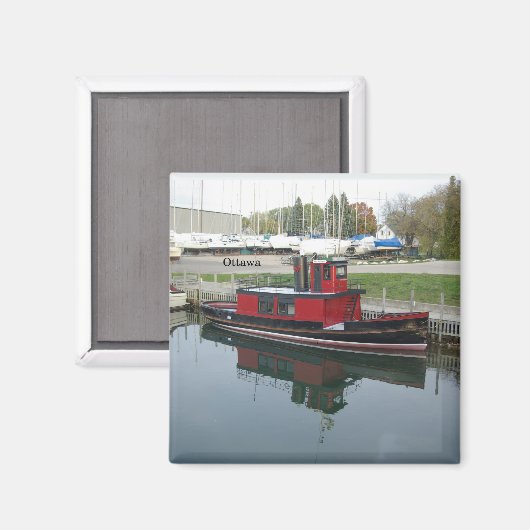 Ottawa-Magnet Magnet (Vorderseite/Rückseite)