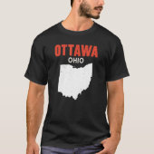 Ottawa Ohio USA State America Travel Ohioan T-Shirt (Vorderseite)