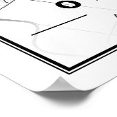 Ottawa Ontario Kanada Reisen Stadtplan Poster (Ecke)