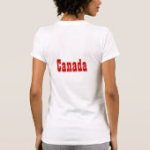 Ottawa Ontario, Kanada T-Shirt (Rückseite)