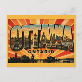 Ottawa Ontario National Capital Postkarte