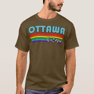 Ottawa Ontario Pride Ottawa LGBT Geschenk LGBTQ Su T-Shirt