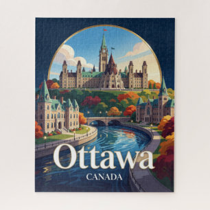 Ottawa Parliament Hill Kanadische Hauptstadt Puzzle